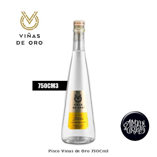 Pisco Italia Viñas de Oro 750Cm3