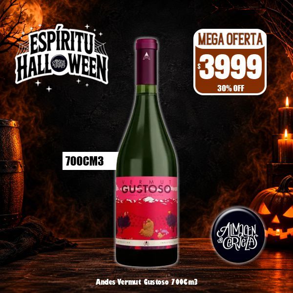 HALLOWEEN - Andes Gustoso 700Cm3