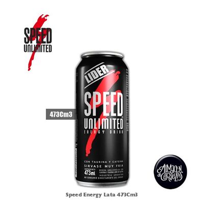Speed Energy Lata 473Cm3