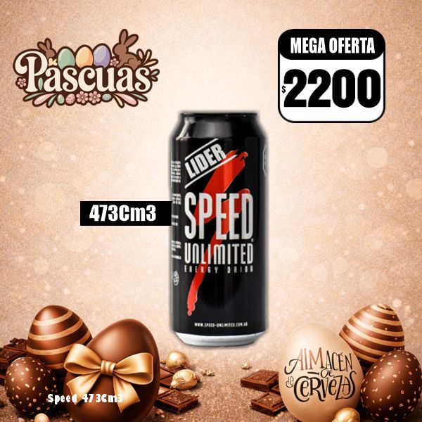 PASCUAS - Speed Energy Lata 473Cm3