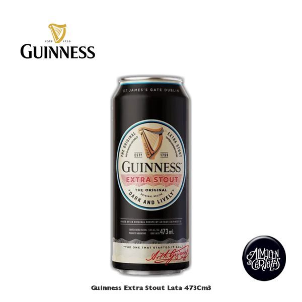 Guinness Extra Stout ​lata 473Cm3