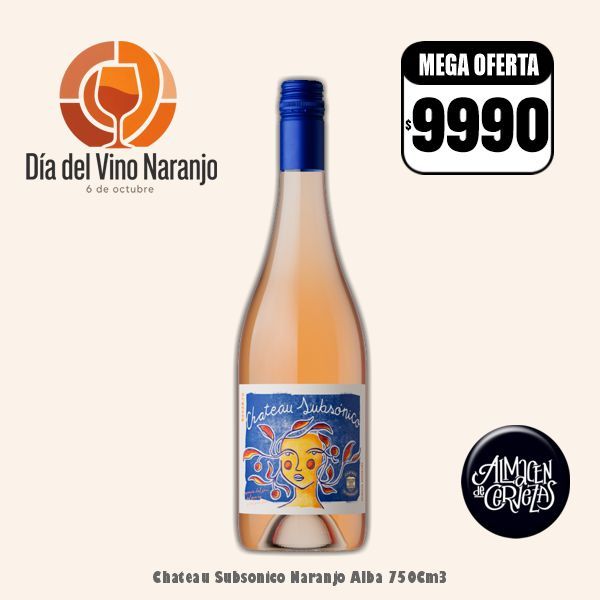 Día del Vino Naranjo - Chateau Subsonico Naranjo Alba 750Cm3