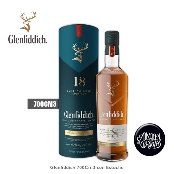 Glenfiddich 18 Años 700Cm3
