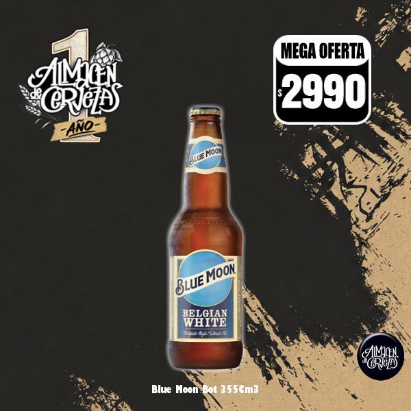 1er Aniversario - Blue Moon​ botella 355Cm3
