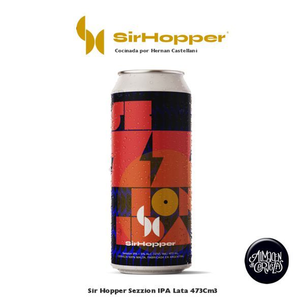SirHopper Sezzion IPA Lata 473Cm3