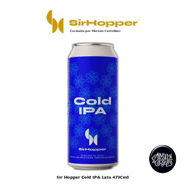 Sir Hopper Cold IPA Lata 473Cm3