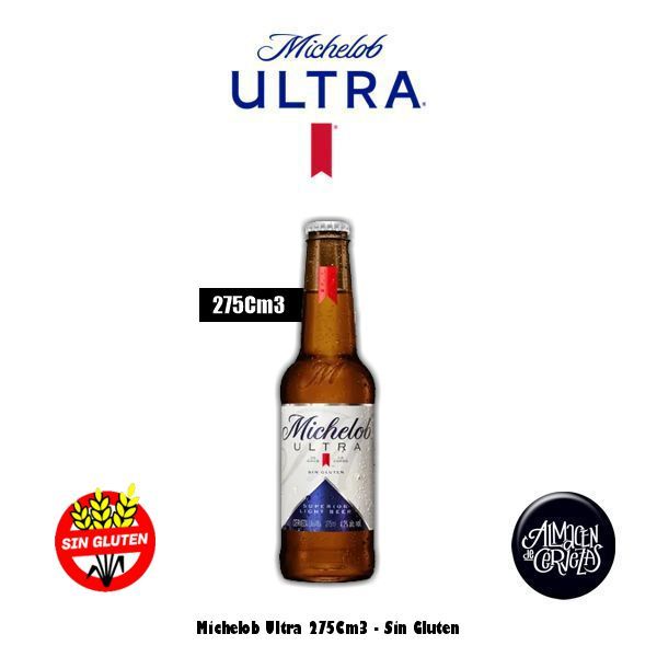 Michelob Ultra Botella 275 Cm3- Sin Gluten