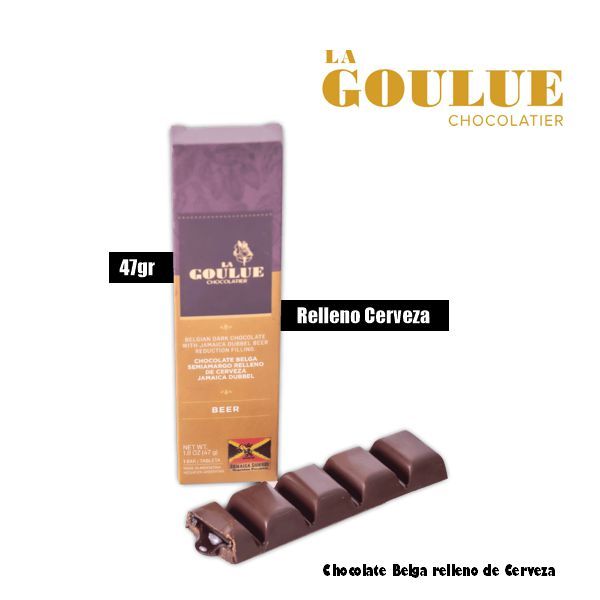 Chocolate relleno con Cerveza