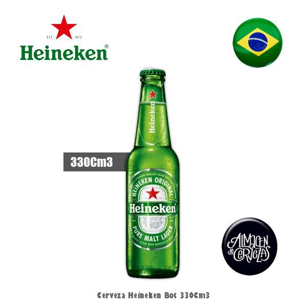 6 Heineken botella 330Cm3