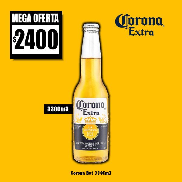 MEGA OFERTA Cerveza Corona330Cm3