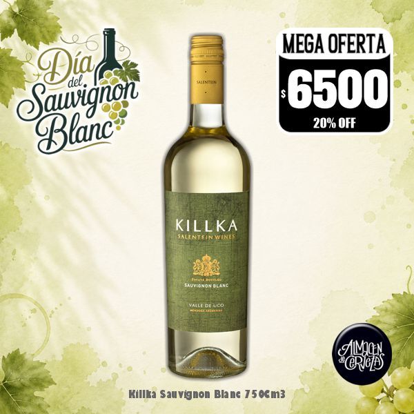 DIA DEL SAUVIGNON BLANC - Killka Sauvignon Blanc 750Cm3