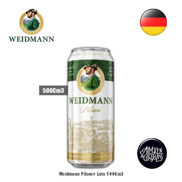 Weidmann pilsener 500Cm3