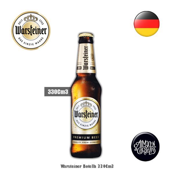 Warsteiner botella 330Cm3