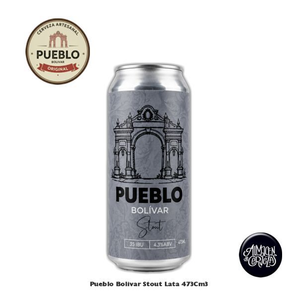 Pueblo Bolívar Stout Lata 473Cm3