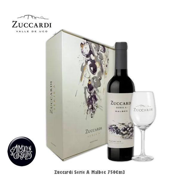 Zuccardi Serie A Malbec 750Cm3 Copa Estuche.
