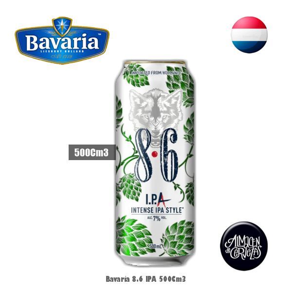 Bavaria 8.6 IPA Lata 500cm3
