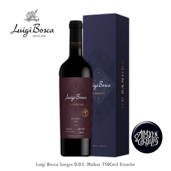 Luigi Bosca Sangre Malbec 750Cm3 Estuche