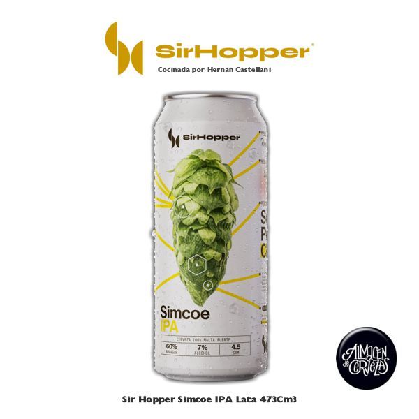 SirHopper Simcoe IPA Lata 473Cm3
