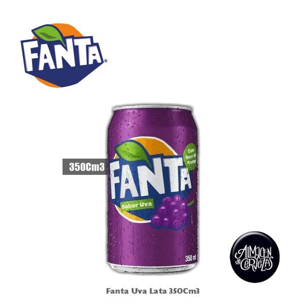 Fanta Uva Lata 354Cm3