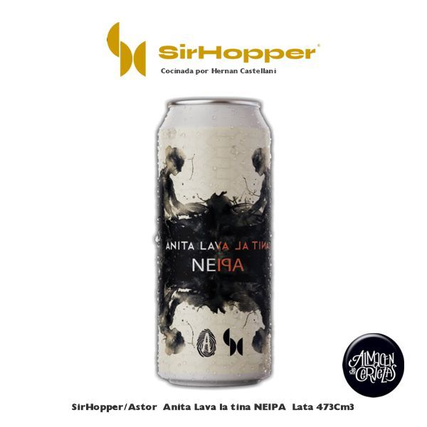 SirHopper/Astor Anita Lava la Tina NEIPA Lata 473Cm3