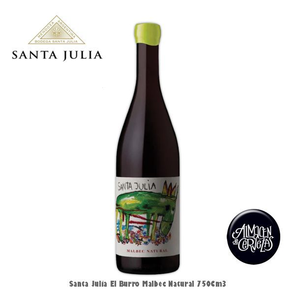 Santa Julia El Burro Malbec Natural 750Cm3