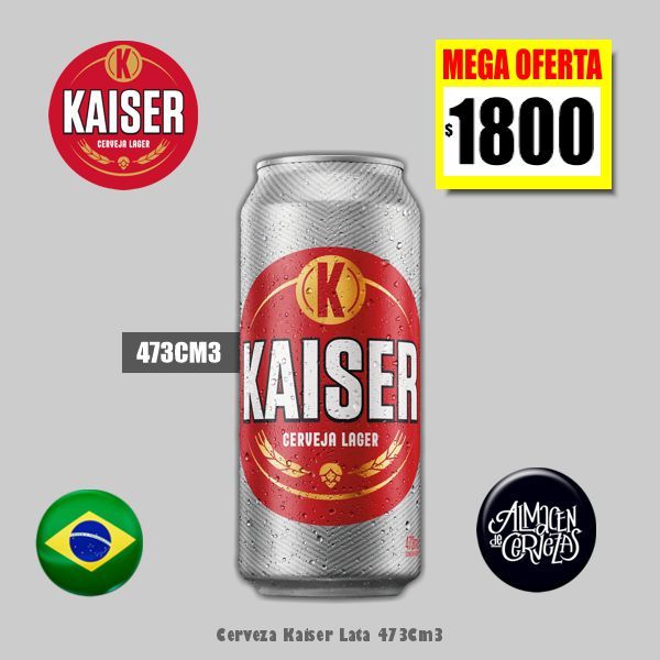 MEGA OFERTA -Kaiser Lata 473Cm3