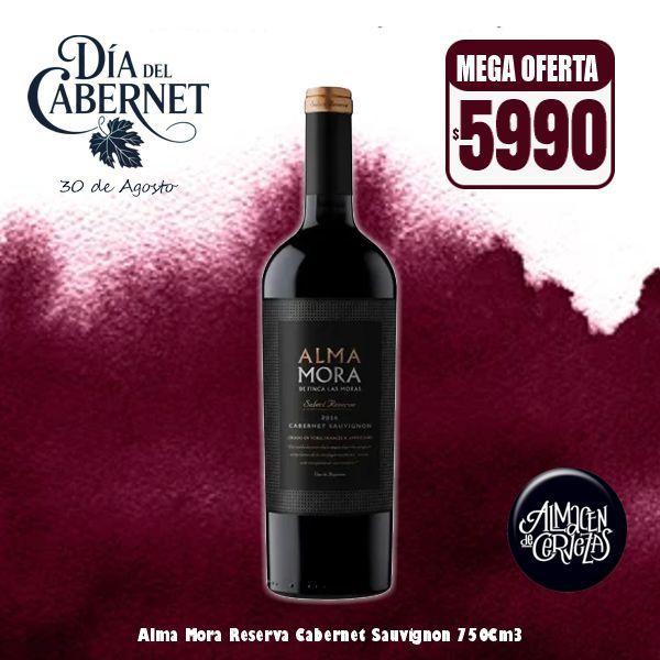 Dia del Cabernet - Alma Mora Select Reserve Cabernet Sauvignon 750Cm3