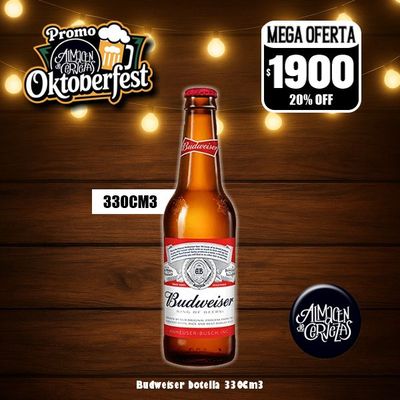 OktoberFest - Budweiser 330Cm3 Bot