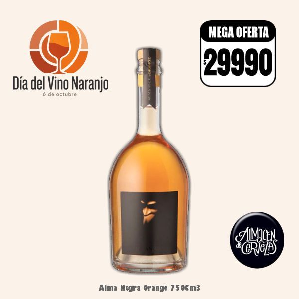 Día del Vino Naranjo -Alma Negra Orange 750Cm3