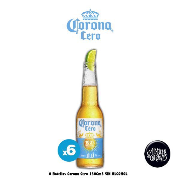 6 Corona Cero bot 330Cm3
