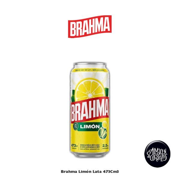 Brahma Limon Lata 473Cm3