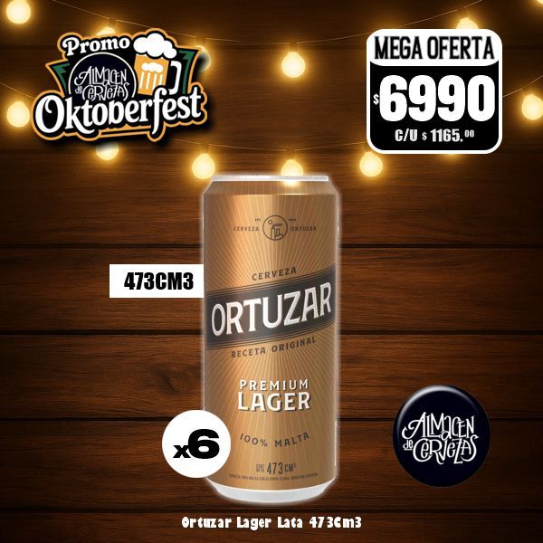 OktoberFest - 6 Ortuzar Lata 473Cm3