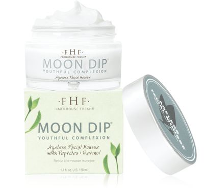 Moon Dip® Youthful Complexion Ageless Facial Mousse with Peptides + Retinol