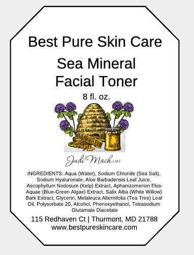 Sea Mineral Facial Toner - 8 oz.