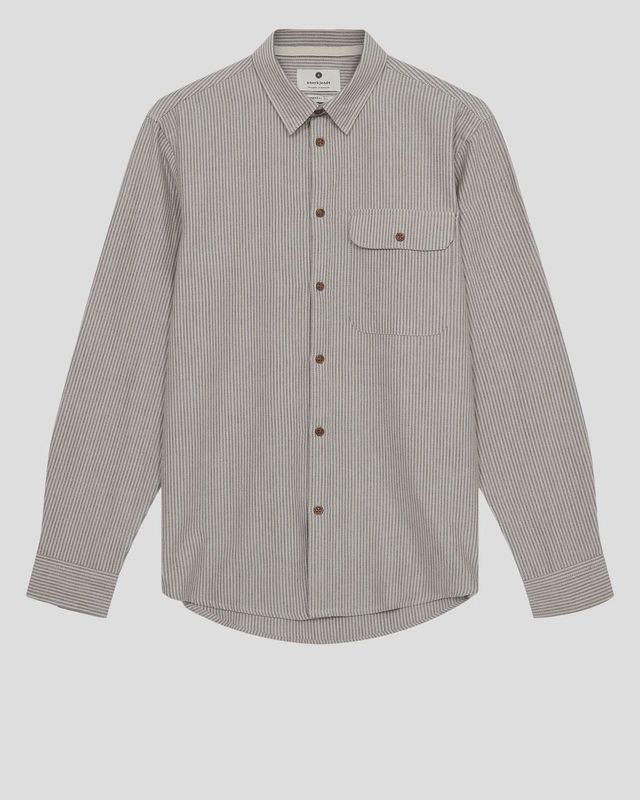 AKKONRAD STRIPE OXFORD SHIRT