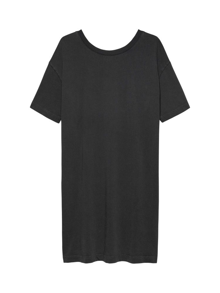 Relaxed Open Back Jersey Dress