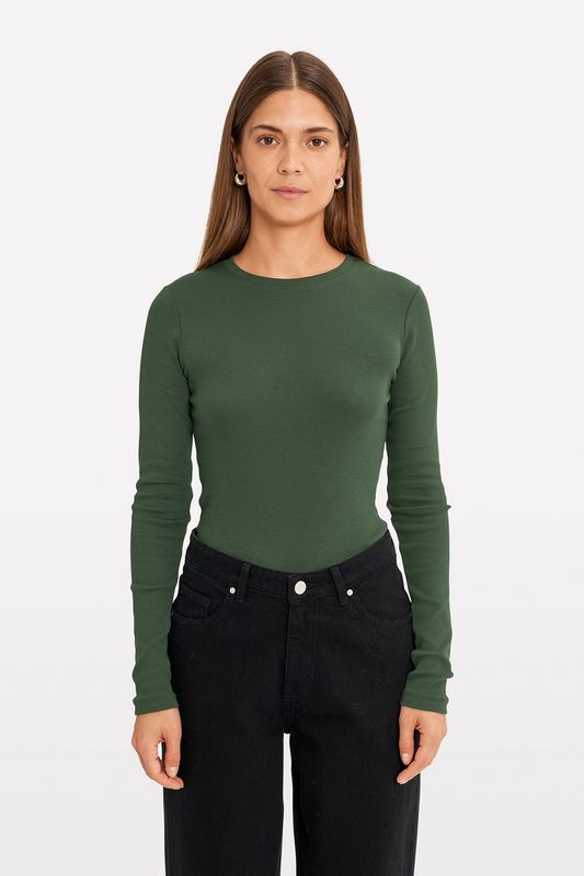 Enally longsleeve short tee