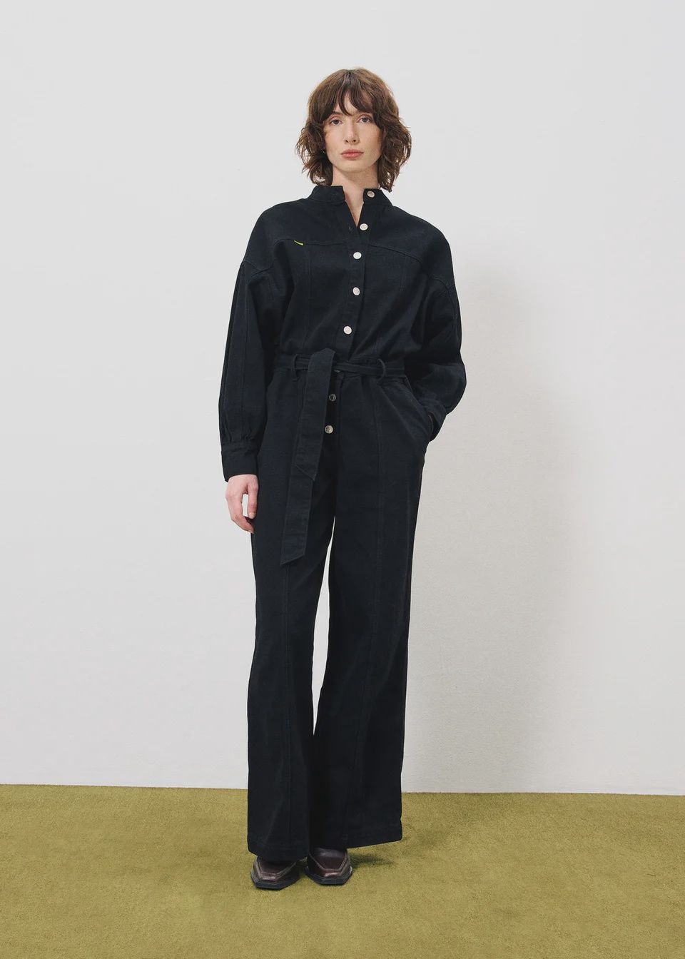 Evaelle grey jumpsuit