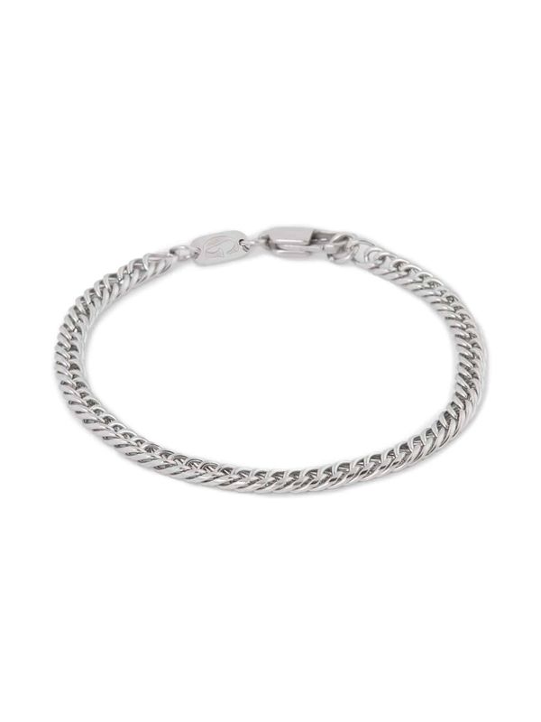 Big  snake bracelet silver