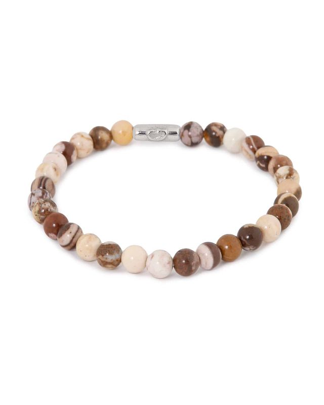 Big Brown Bracelet Silver