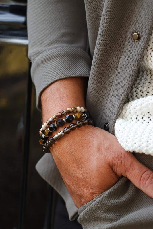 Big Brown Bracelet Gold