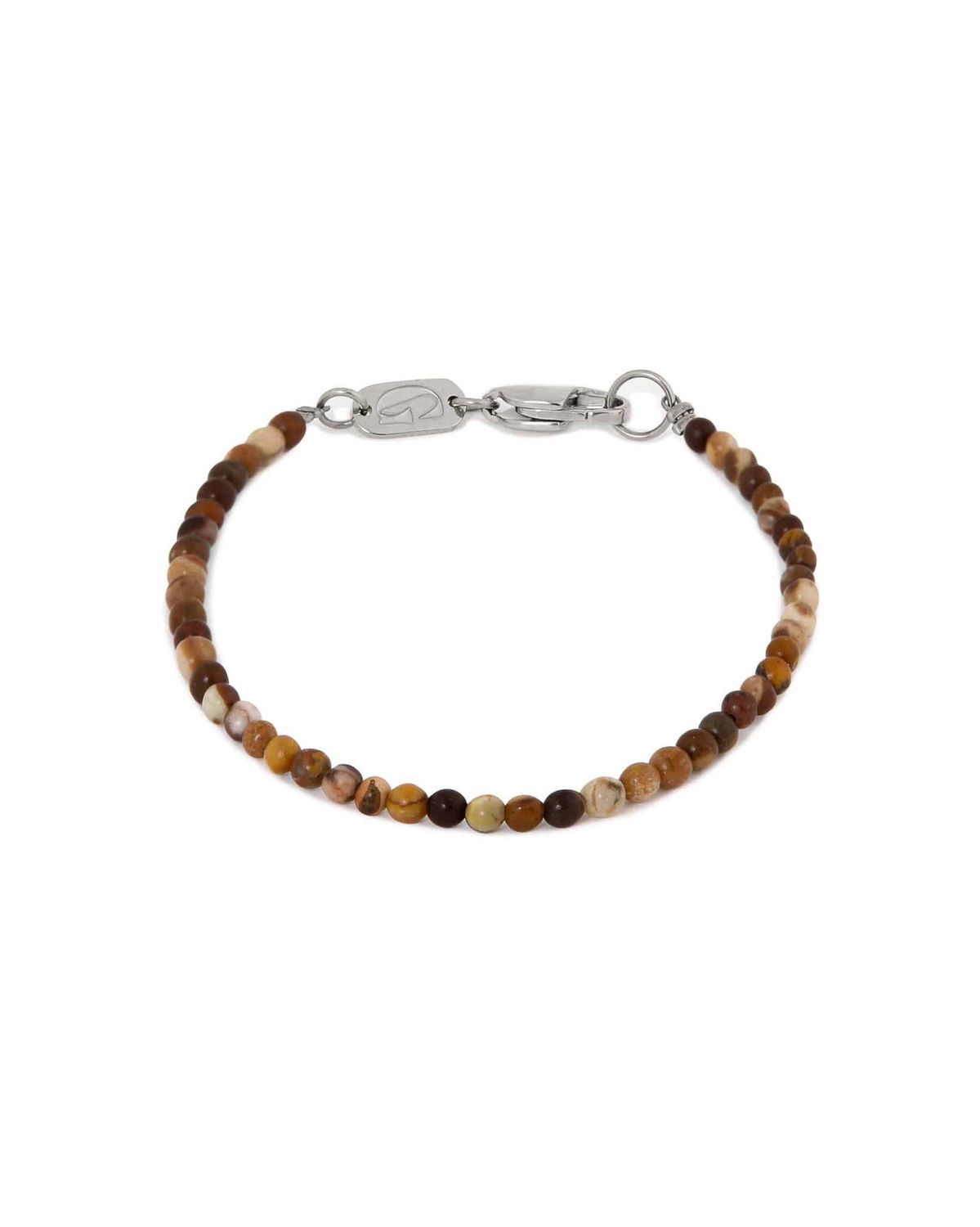 Mini Brown Bracelet Silver