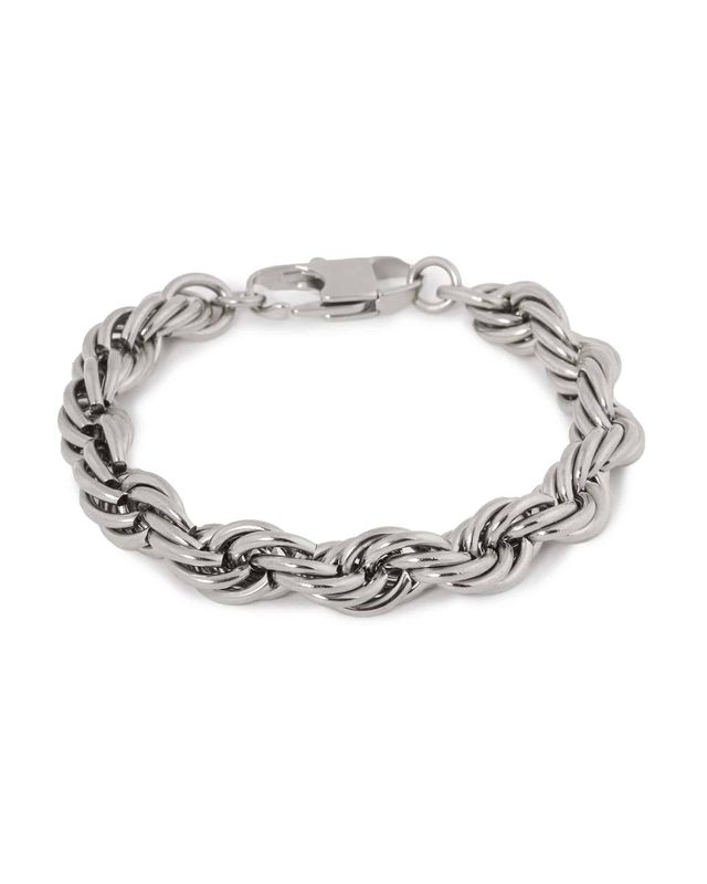 Big Twisted Bracelet Silver