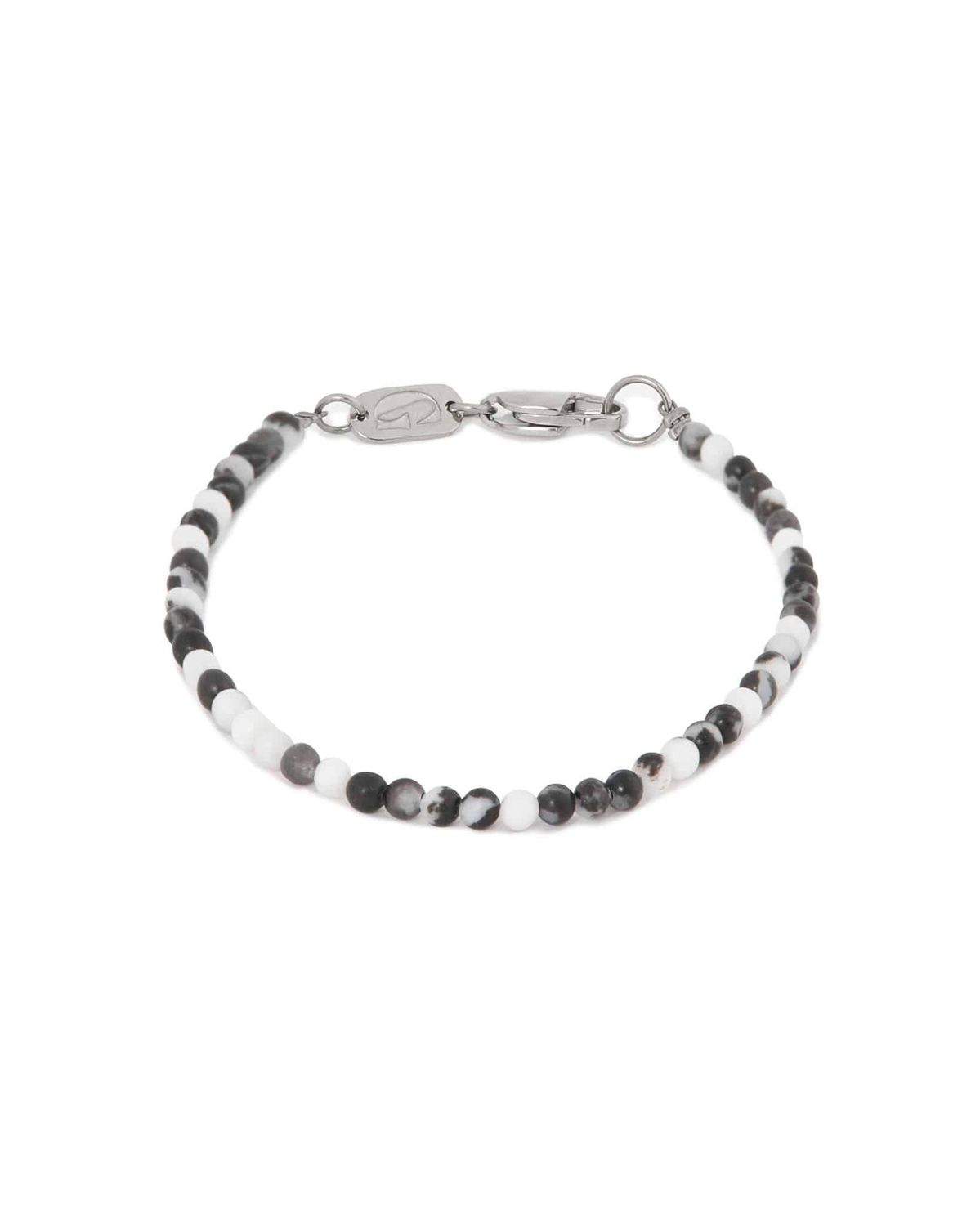Mini Black Bracelet Silver