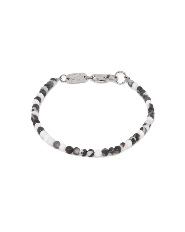 Mini Black Bracelet Silver