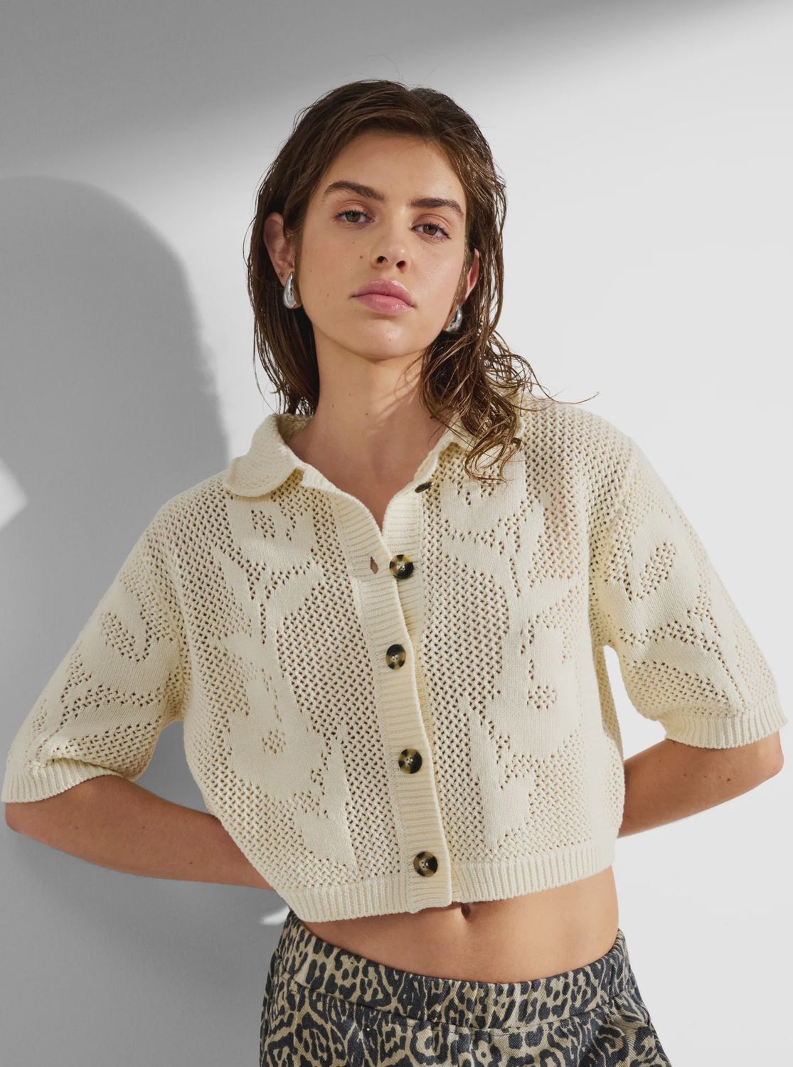Rosa SS Polo Knit