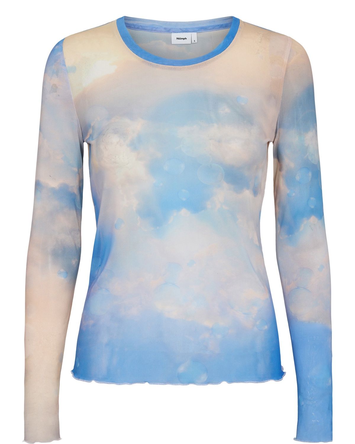 NUCLOUDYA MESH BLOUSE