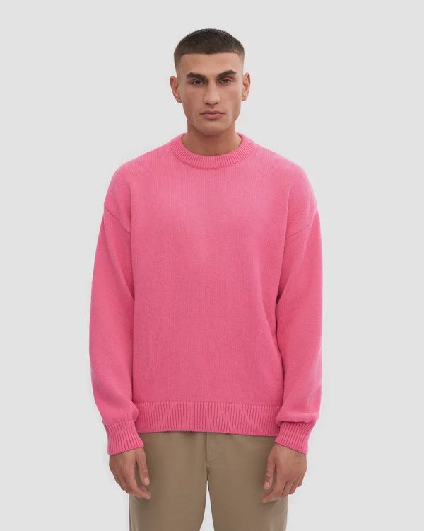 Oversized Merino Wool Crew