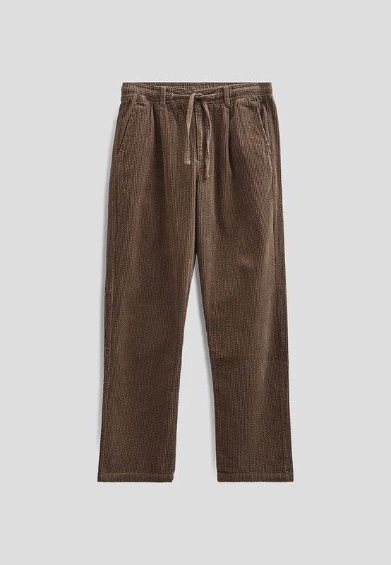 Akjan cord pleat pants