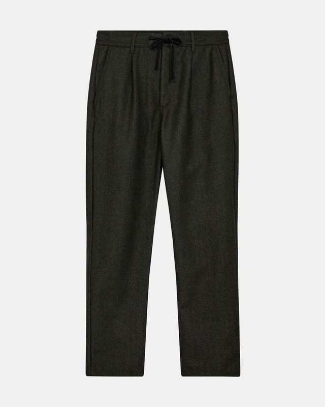 Akjan pleat wool pants